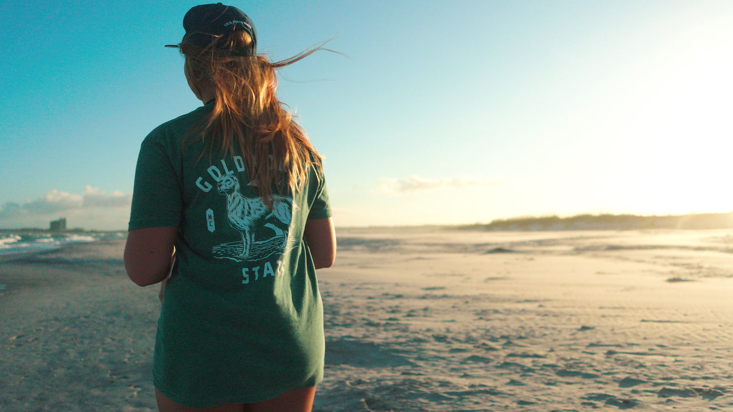 Coastal Collection Tee - Seaweed